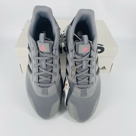 NEW adidas Women's X_PLR Phase Sneaker Grey/Core Black/Pink Fusion Size 10.5 - Picture 5 of 10